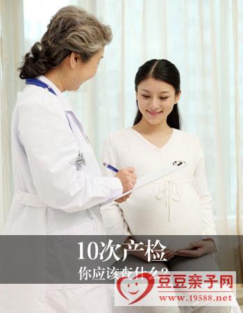 孕妇第一次产检在孕12周，产检介绍